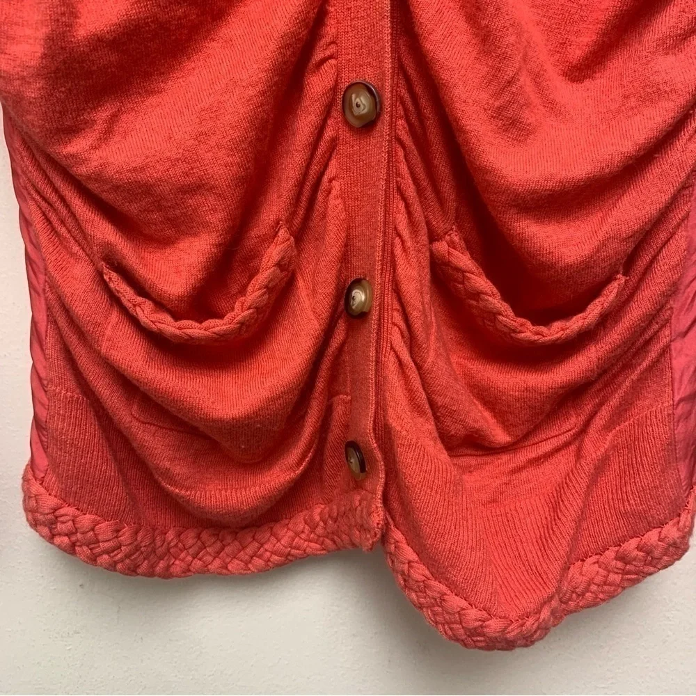Leifsdottir Anthropologie Angora Wool Blend Cardigan